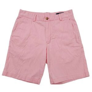 Vineyard Vines Breaker Short 9" Mens 30 Pink Flat Front Chino Casual Outdoor